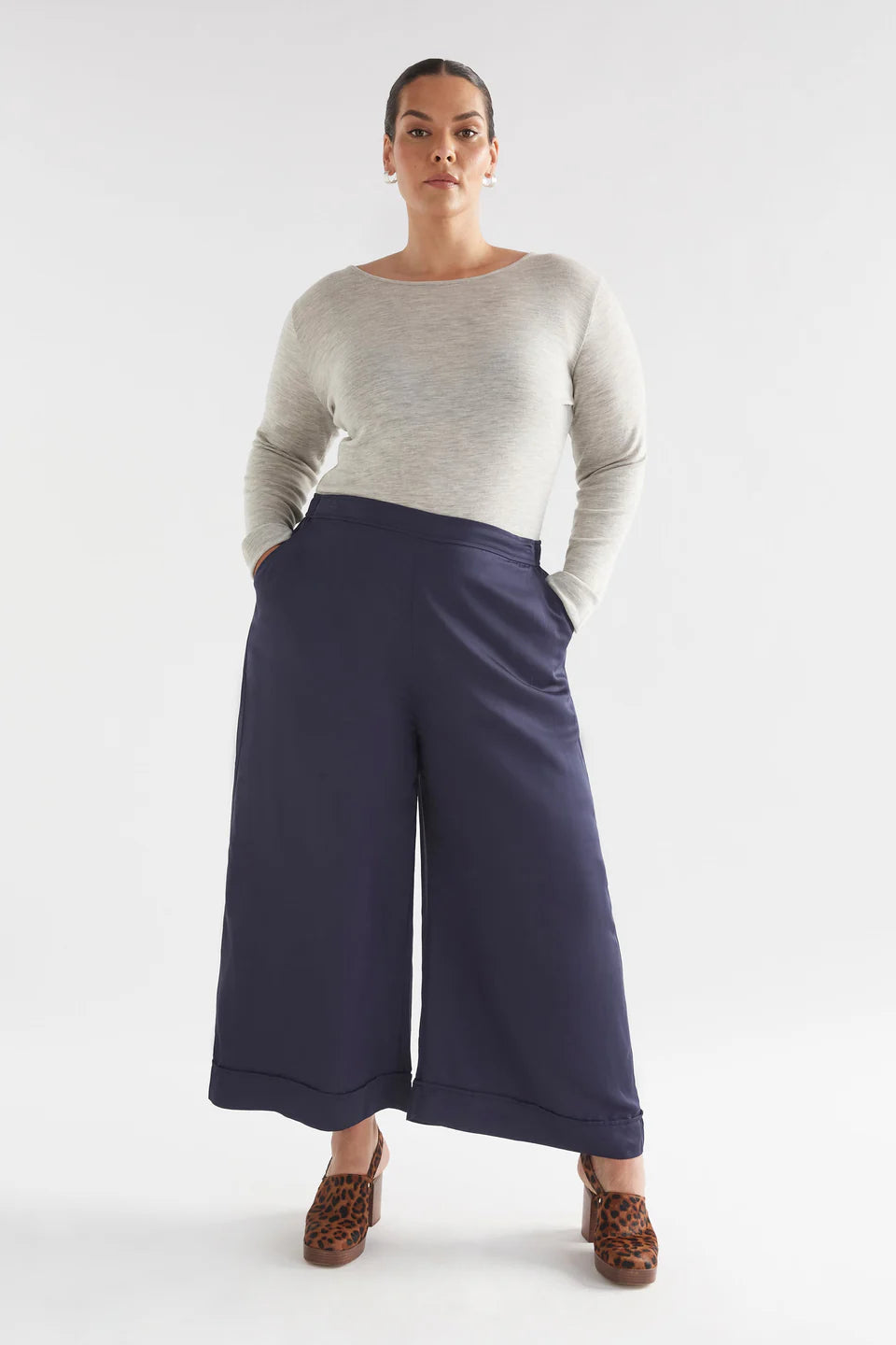 Elk Wide Leg Culotte