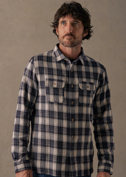 McTavish Featherweight Flannel Smoke Blue