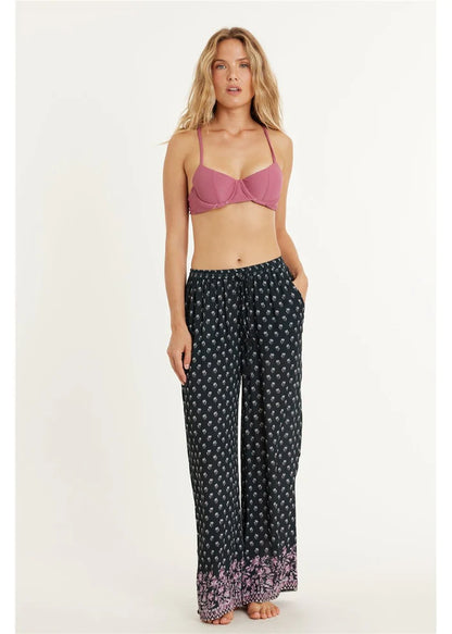 Society Amuse Mikah Woven Pant Black