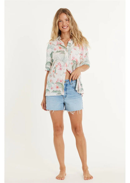 Amuse Society Cabana Woven Top