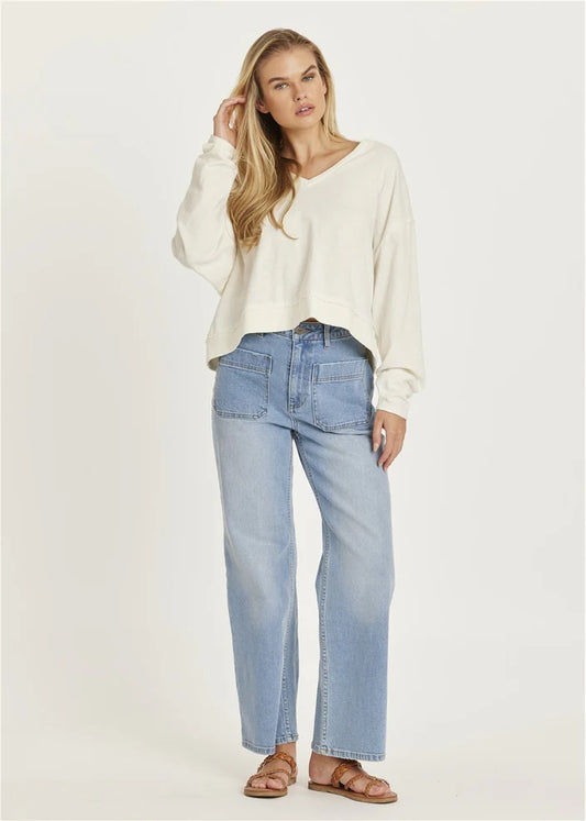 Amuse Society Feeling Lucky Knit