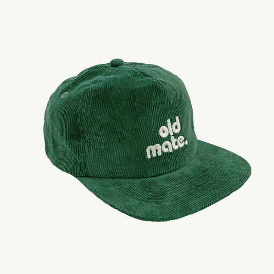 Old Mate Cord Cap Moss