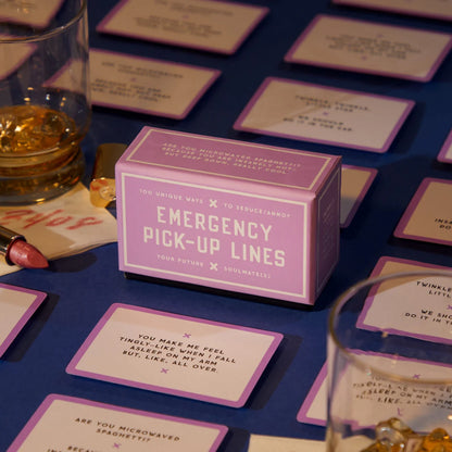 Emergency Pick-up Lines Card Set - Urban Depot Leederville