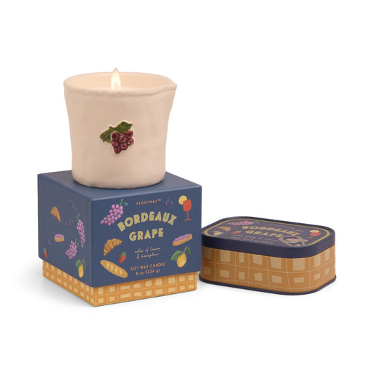 Paddywax Bistro Candle Bordeaux Grape 8oz/4.5oz