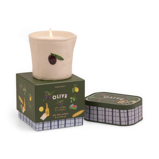 Paddywax Bistro Candle Fig & Olive 8oz/4.5oz