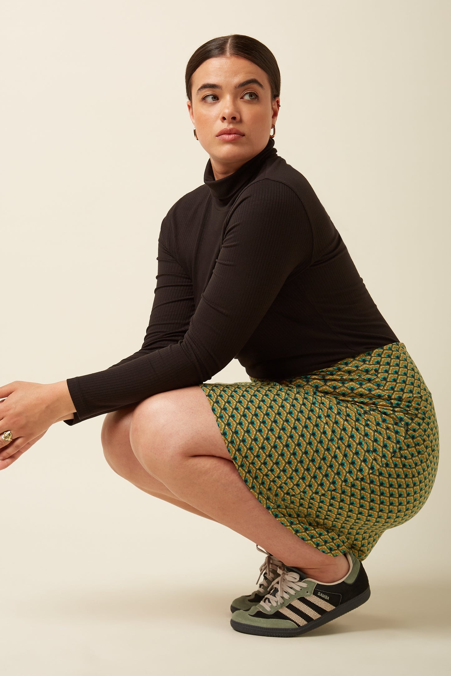 King Louis Border Skirt