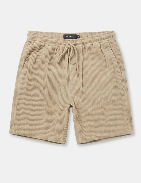 Mr Simple Burbank Cord Short