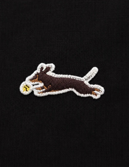 Mr Simple Dachshund Dog Embroider Tee