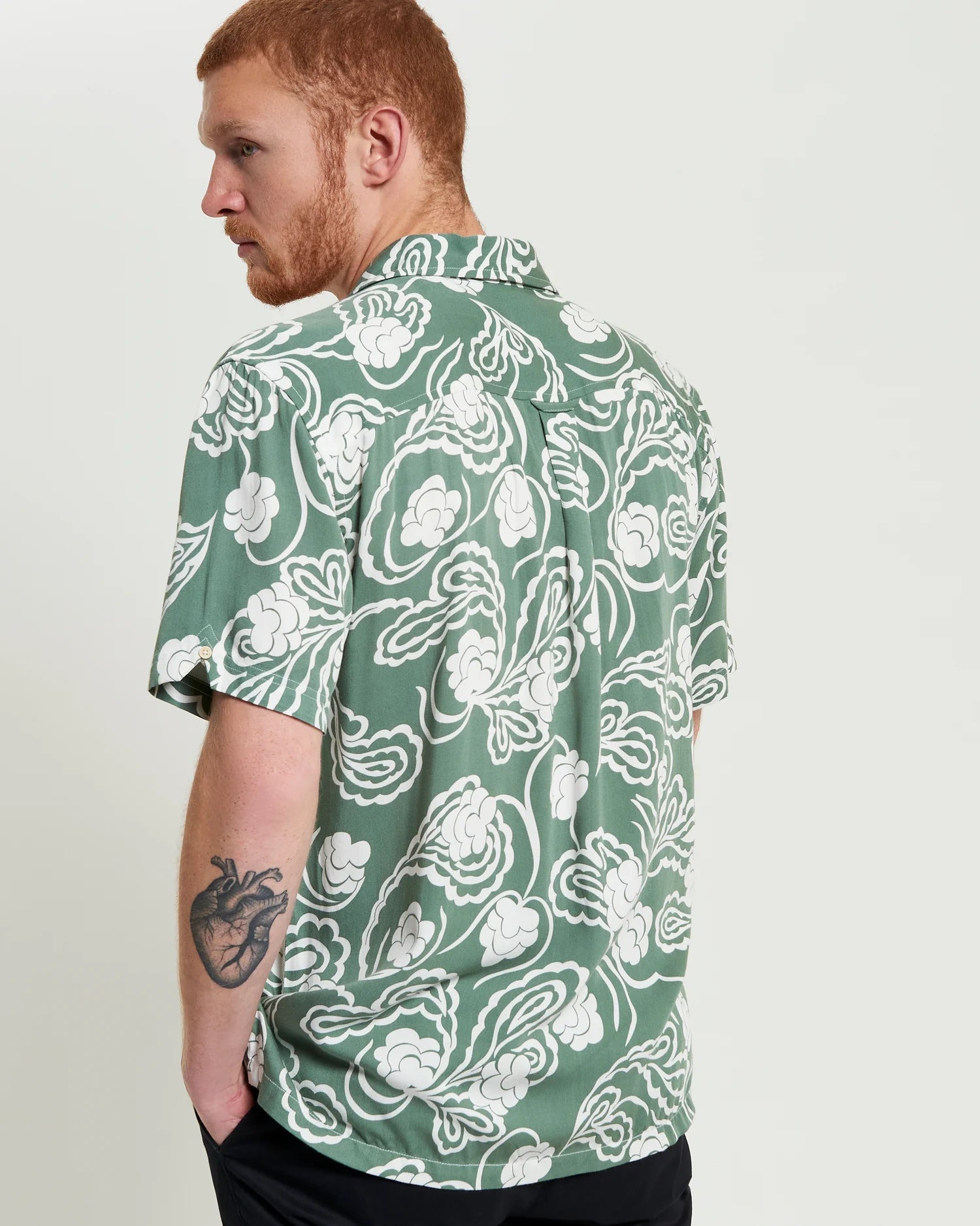 Ben Sherman B1012450 Paisley Swirl Print Shirt - Urban Depot Leederville