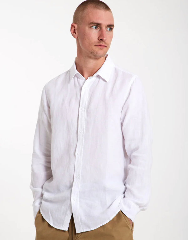 Mr Simple Linen L/S Shirt