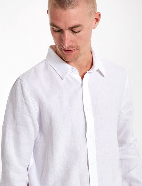 Mr Simple Linen L/S Shirt