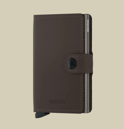 Secrid Mini wallet dark grey urban Depot leederville 