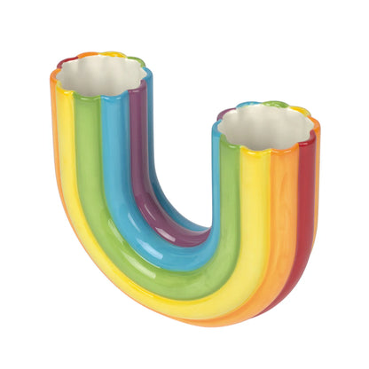 Doiy Rainbow Vase Double