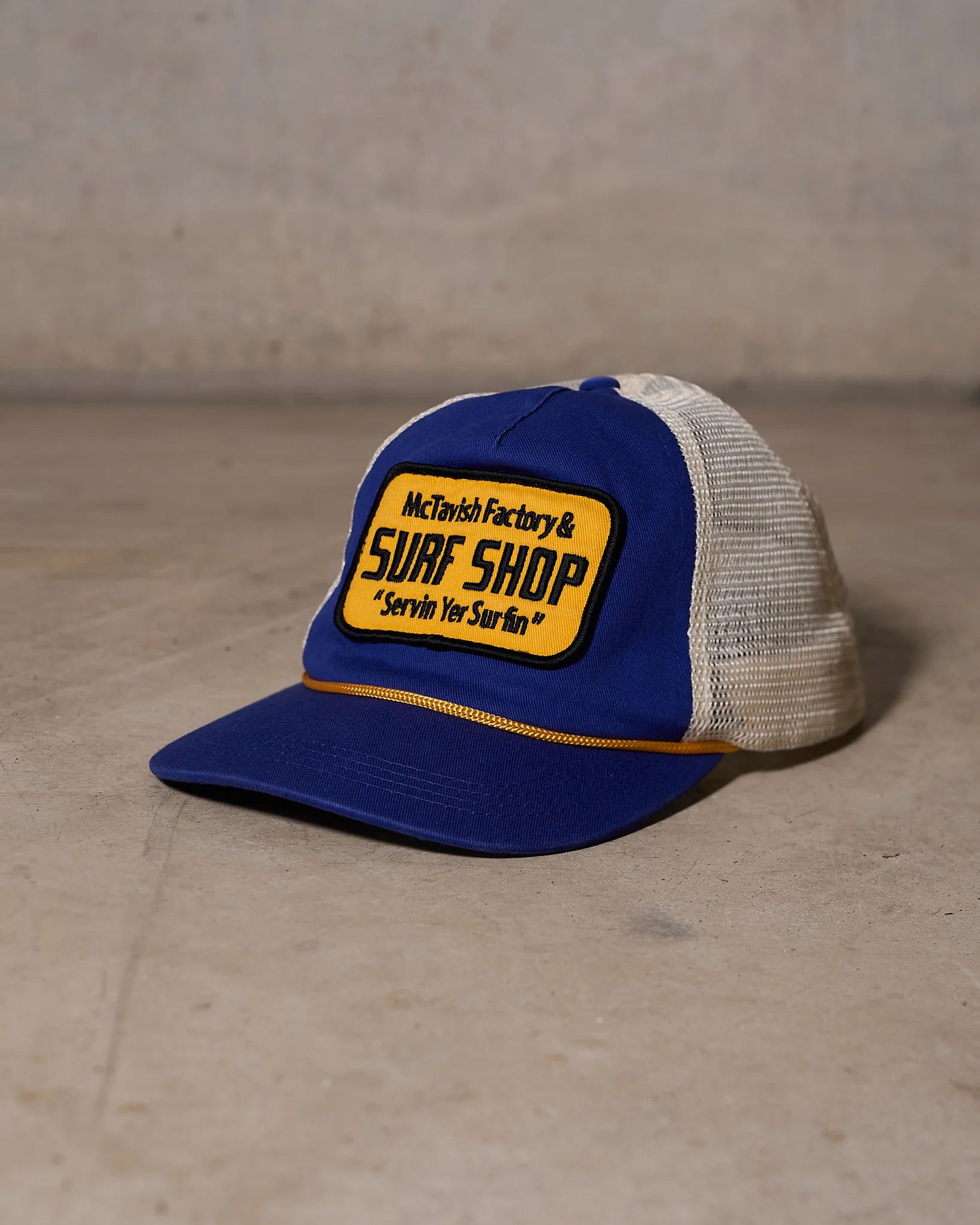 Mctavish Surf Shop Trucker Cap - Urban Depot Leederville