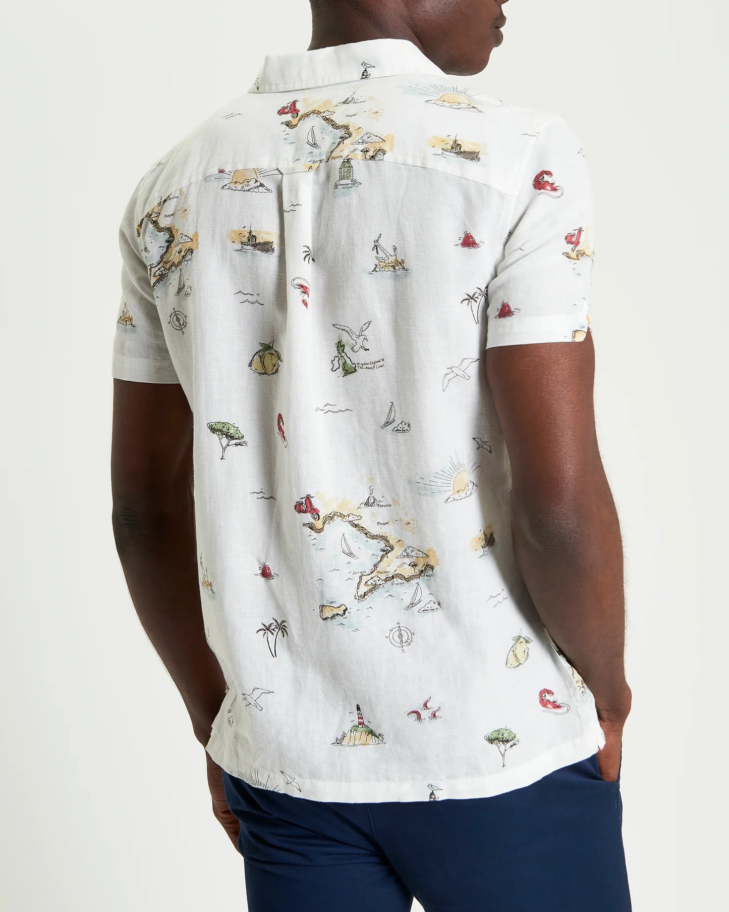 Ben Sherman B1012446 Brighton to Amalfi Shirt
