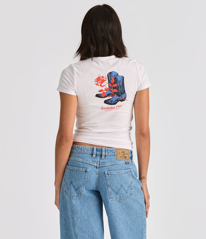 Wrangler Boots N Roses Staple Tee