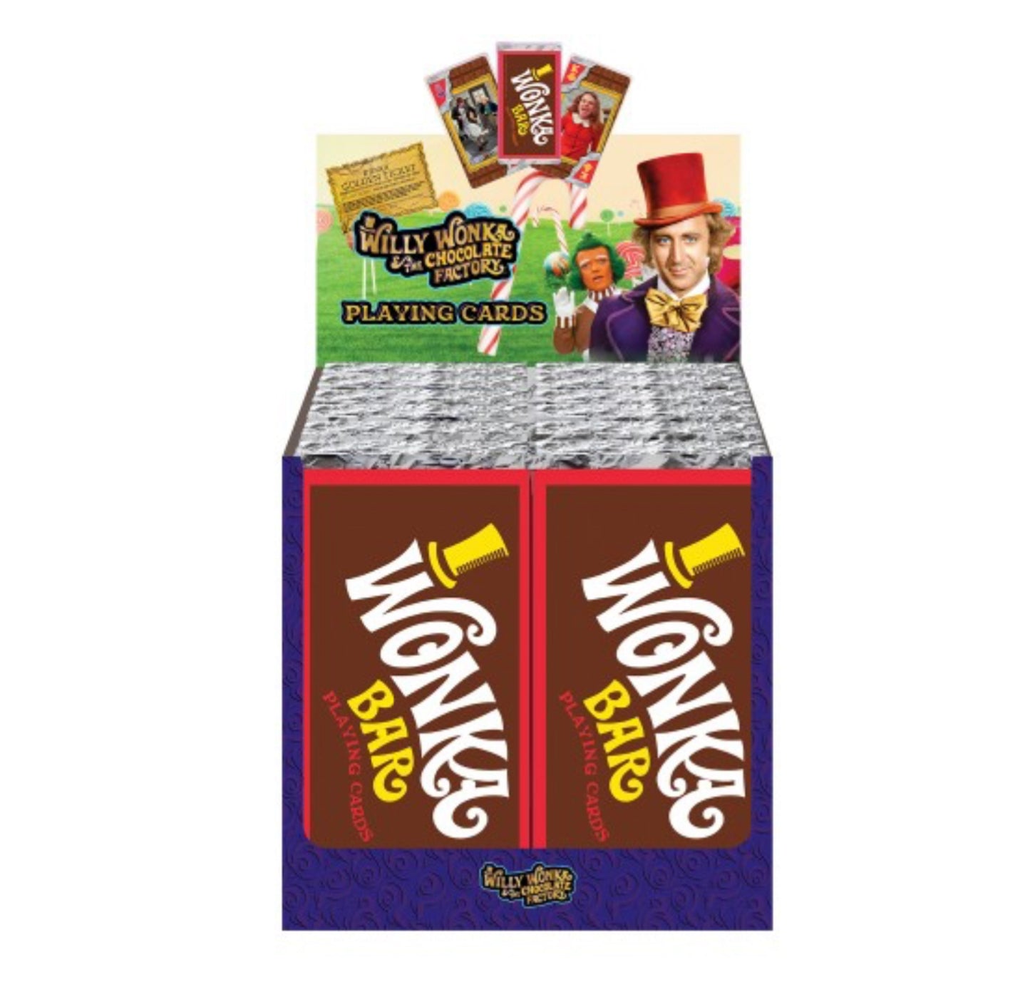 Wonka Bar Playing Cards