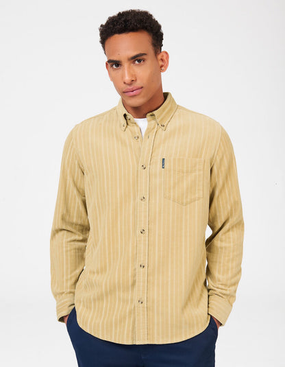 Ben Sherman Cord L/S Shirt 067 040