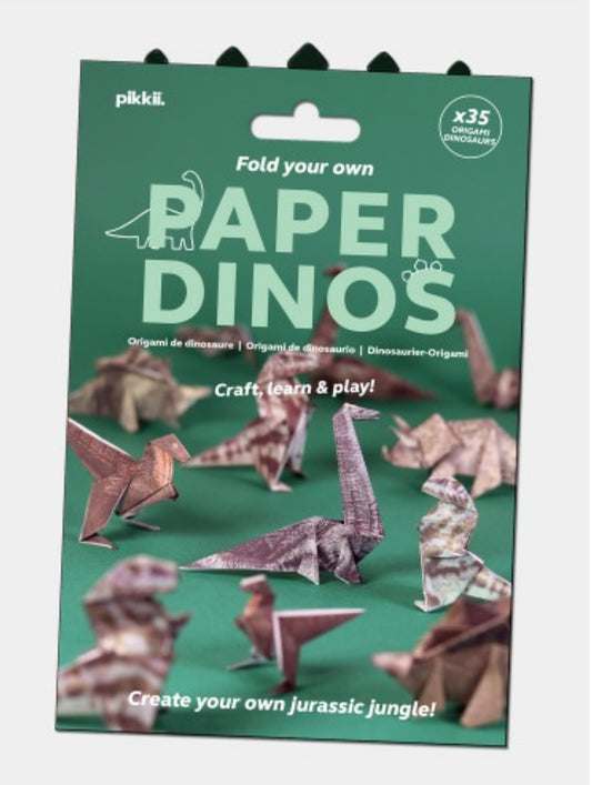 Pikkii Origami Dinosaurs