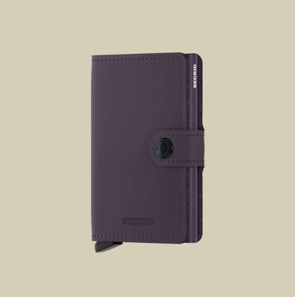Secrid Mini wallet purple urban Depot leederville 