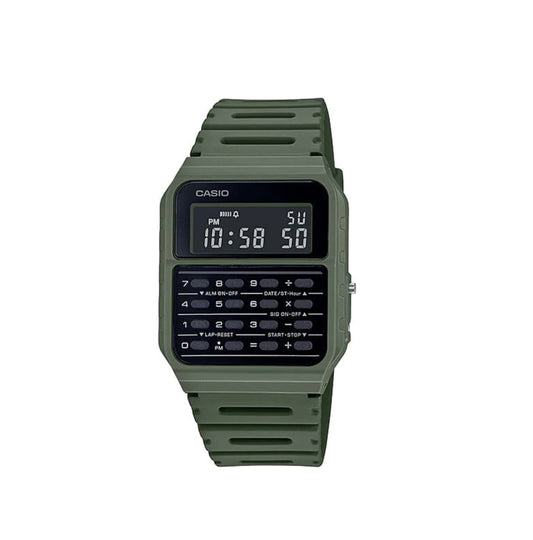 Casio Alarm Calculator Watch Green CA-53WF-3DBF 3208