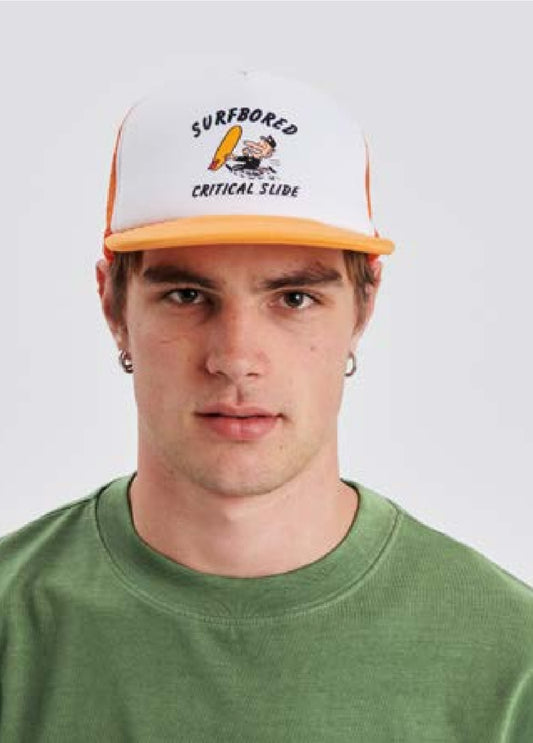 TCSS Bored Mesh Trucker Cap Tangerine