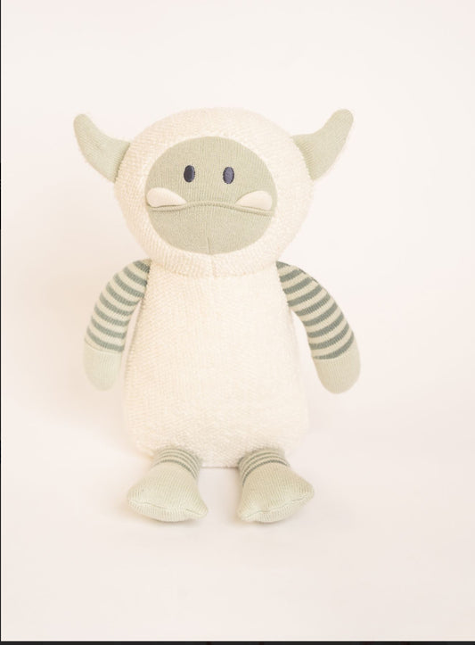 D)Lux Frostie Yeti Knit Toy