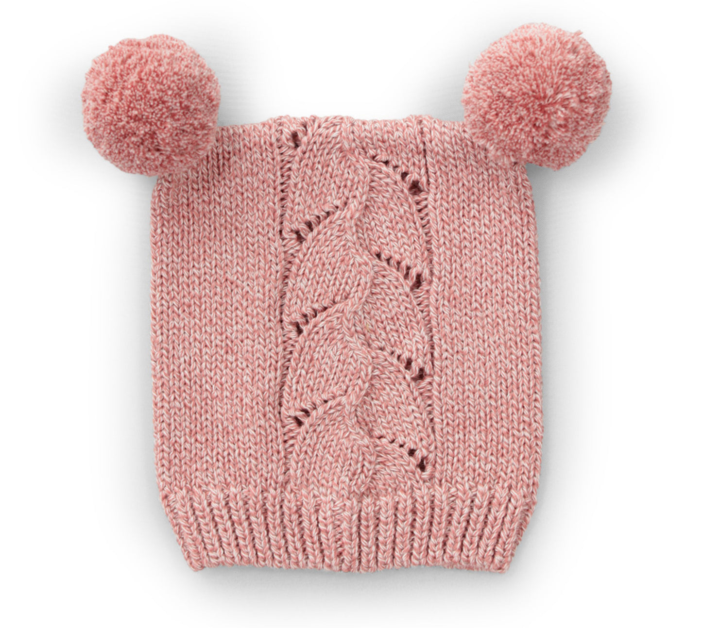 D)Lux Cubby Pom Pom Baby Hat