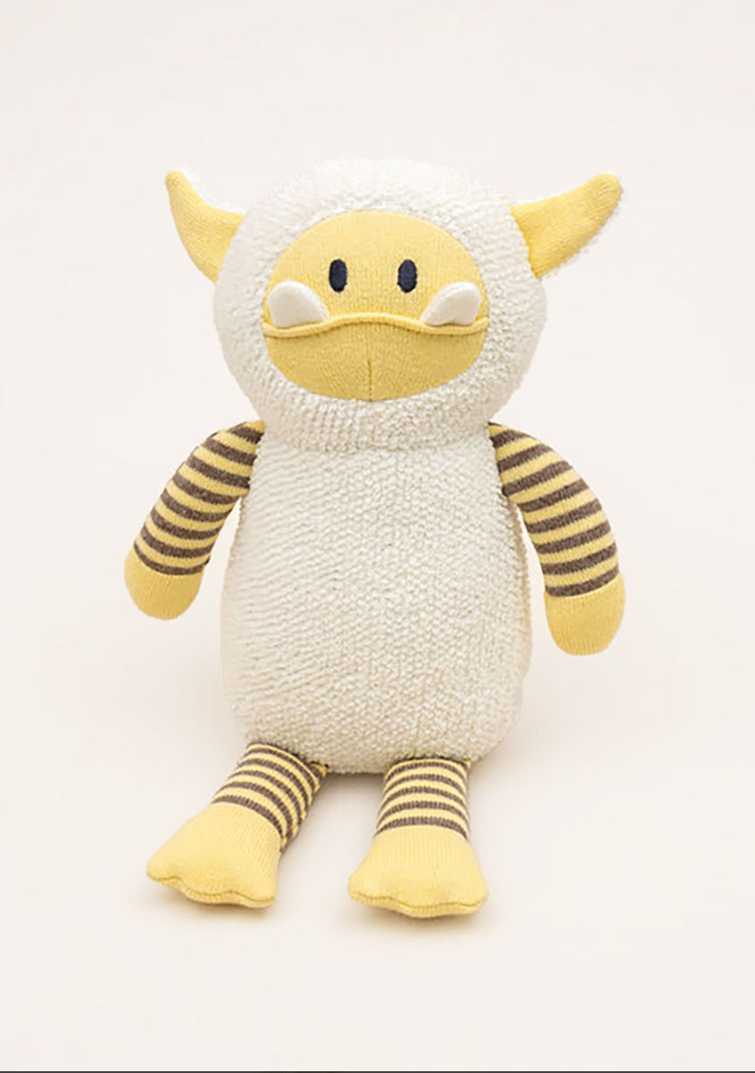 D)Lux Frostie Yeti Knit Toy