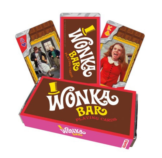 Wonka Bar Playing Cards