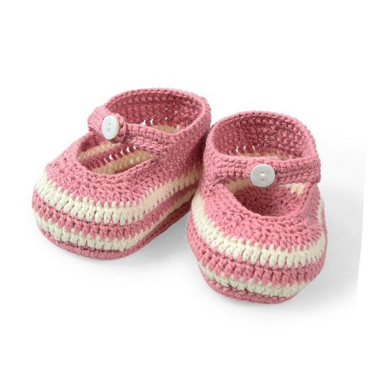 DLux Tomtom Crocheted Baby Booties