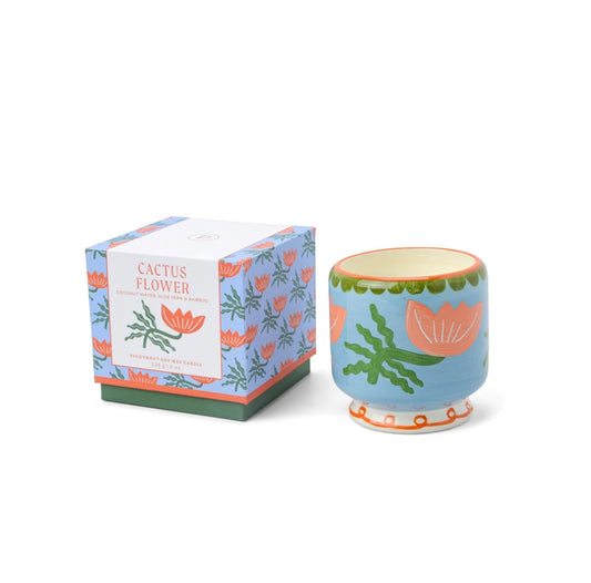 Paddywax Adopo Candle 8oz Cactus Flower