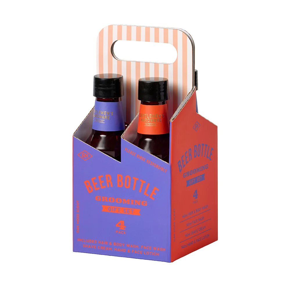Beer Bottle Grooming Gift set