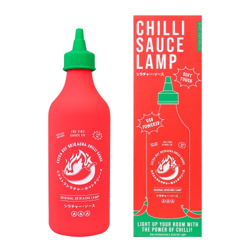 Gift Republic Chilli Sauce Squeezy Lamp