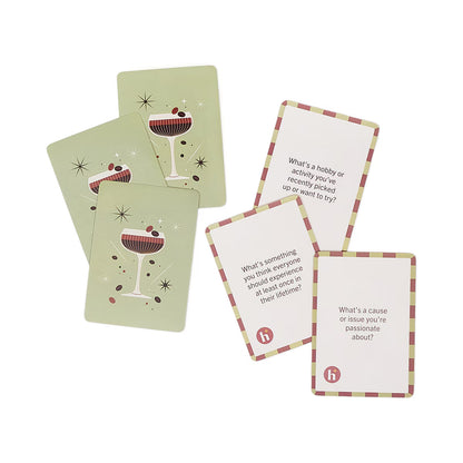 Here's How Cocktail Conversation Cards