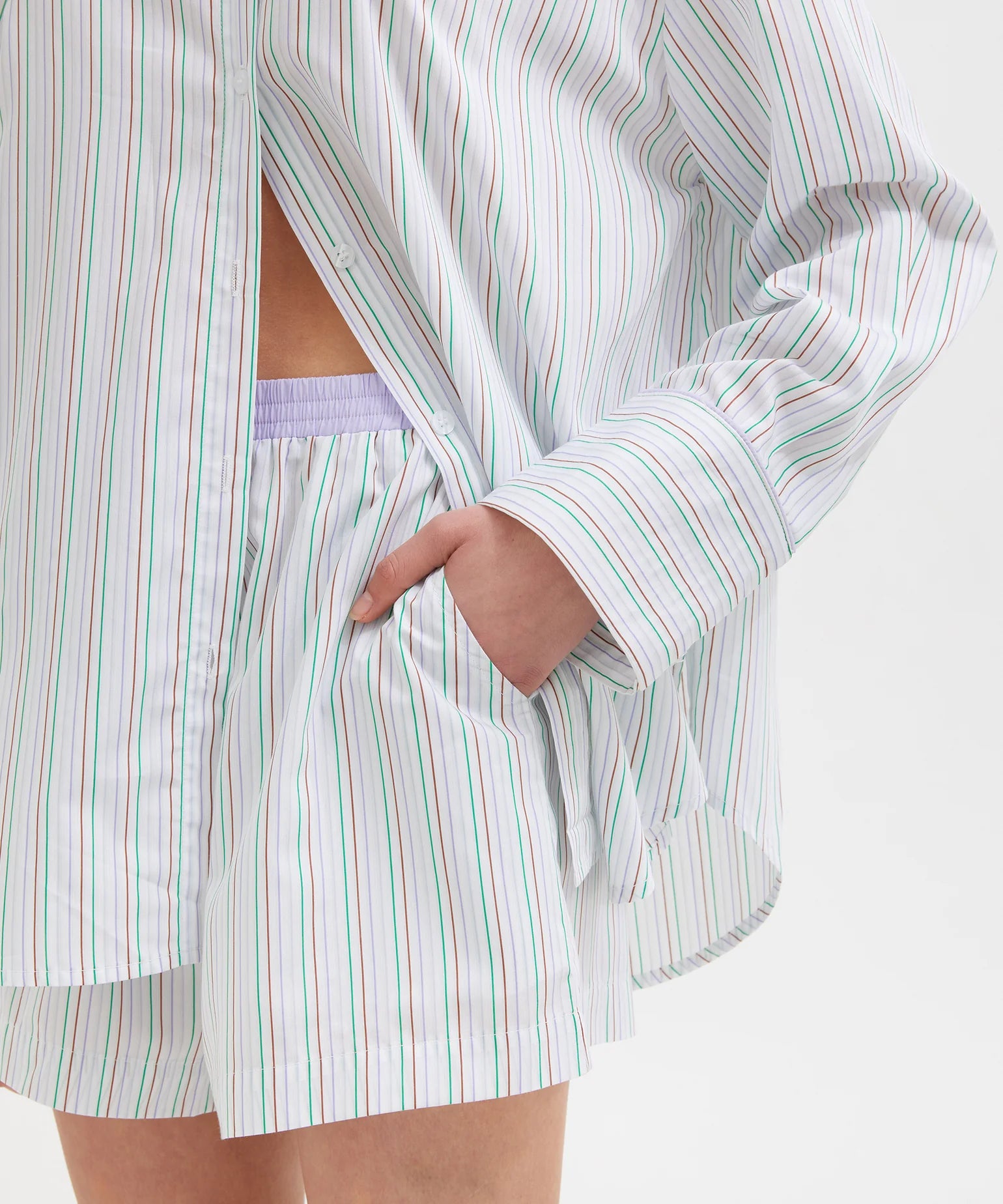 Holiday Shop Multi Tencel Lounge Shirt - Urban Depot Leederville