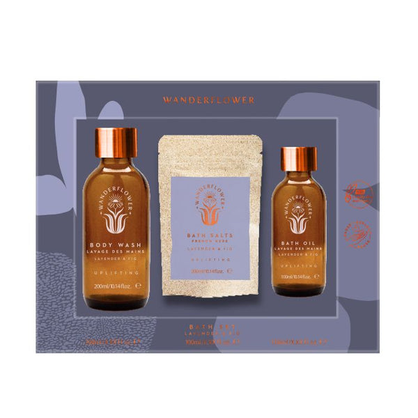 Wanderflower Bathing Rituals Bath Set