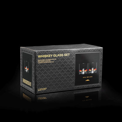 Mt Fuji Whiskey Glasses (Set of 2)