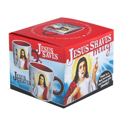 UPG Jesus Shaves Heat Changing Mug