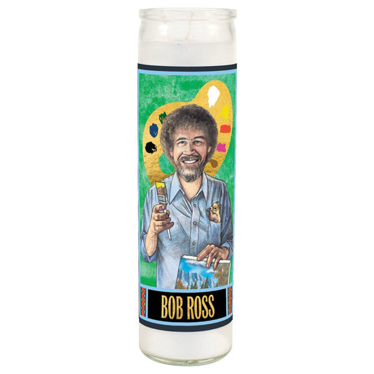 UPG Bob Ross Secular Saint Candle