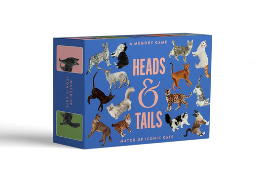 Heads & Tails: Cat Memory Game Cards