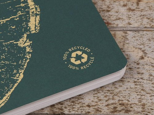 Clairefontaine Forever Recycled A5 Stapled Notebook