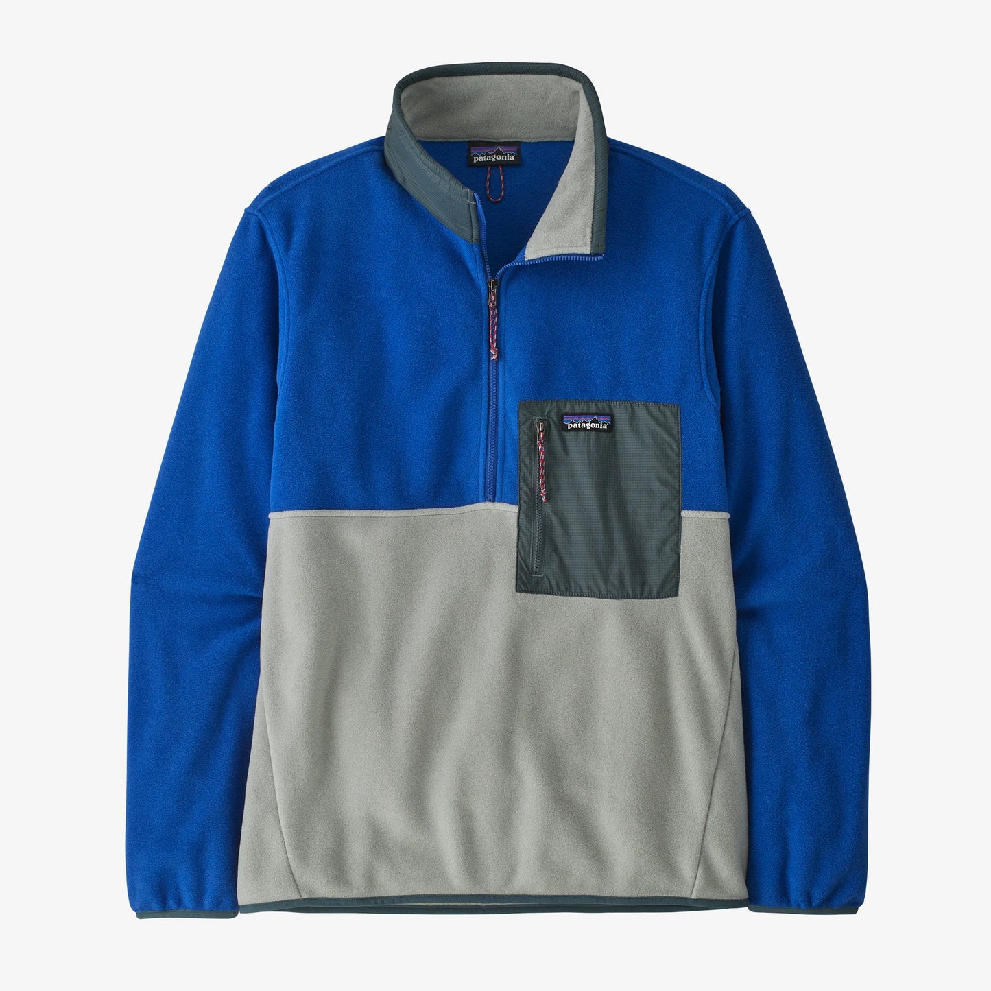 Patagonia Microdini 1/2 Zip Pull Over Sleet Green