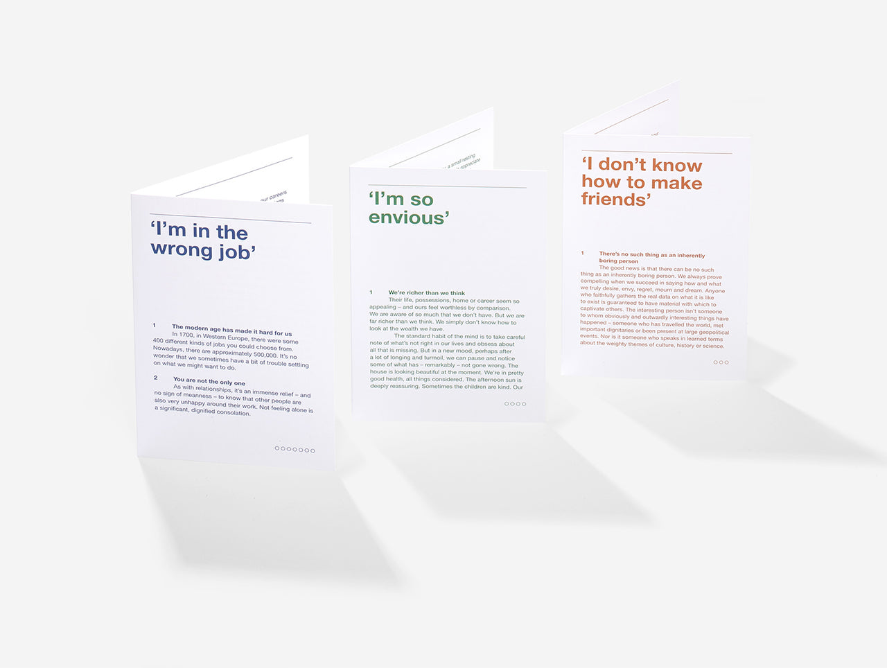School Of Life Emotional First Aid Kit