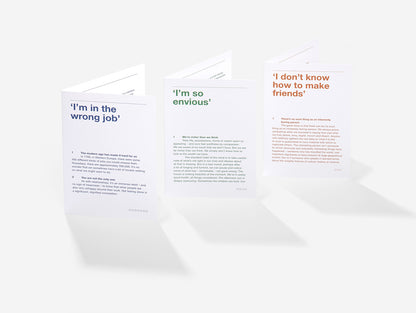 School Of Life Emotional First Aid Kit