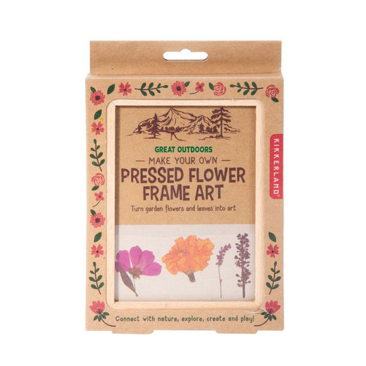 Kikkerland Great Outdoors: Flower Press Frame
