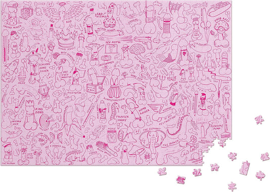 Bubblegum Stuff Penis Puzzle 1000pc