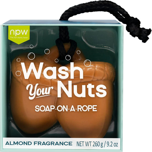 Wash Your Nuts Soap on a Rope