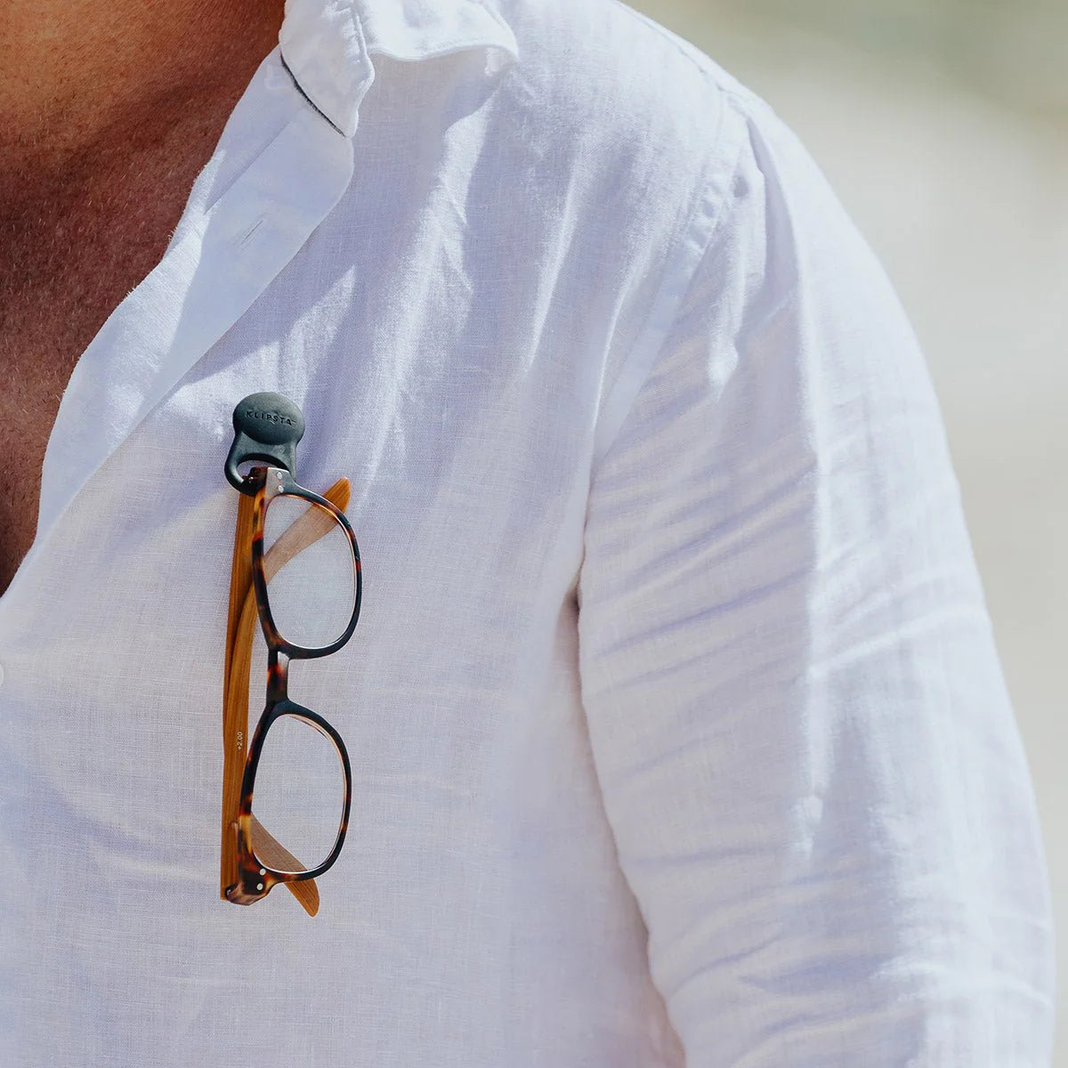 Klipsta Spex Glasses Clips Black/Stone