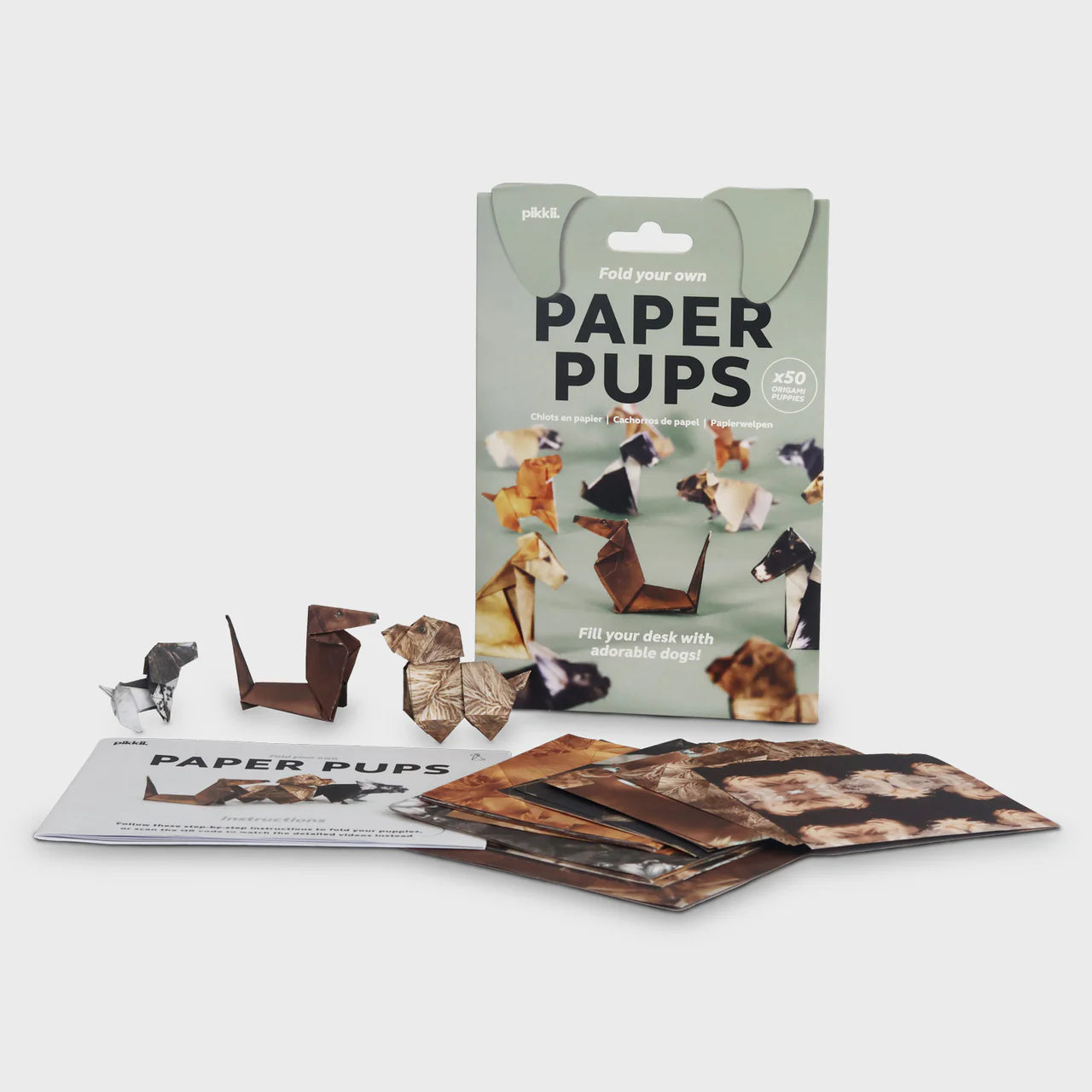 Pikki Paper Pups Origami Dogs